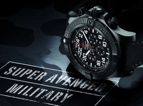 breitling super avenger military fake|breitling super avenger bezel.